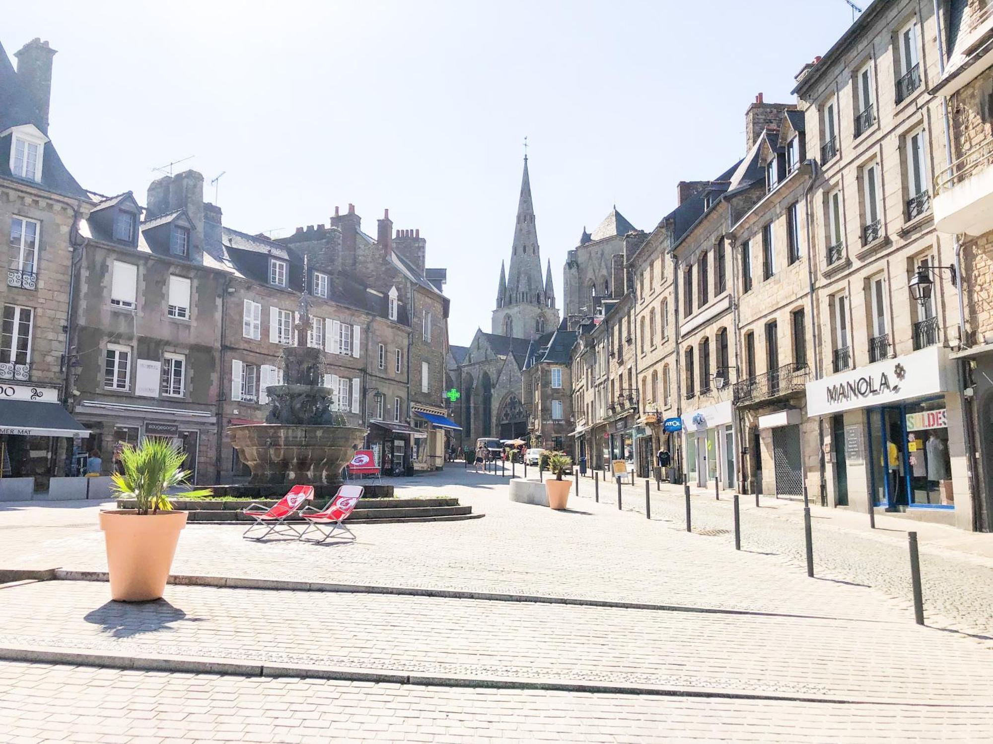 New: Agreable & Lumineux *Gare* Apartamento Guingamp Exterior foto