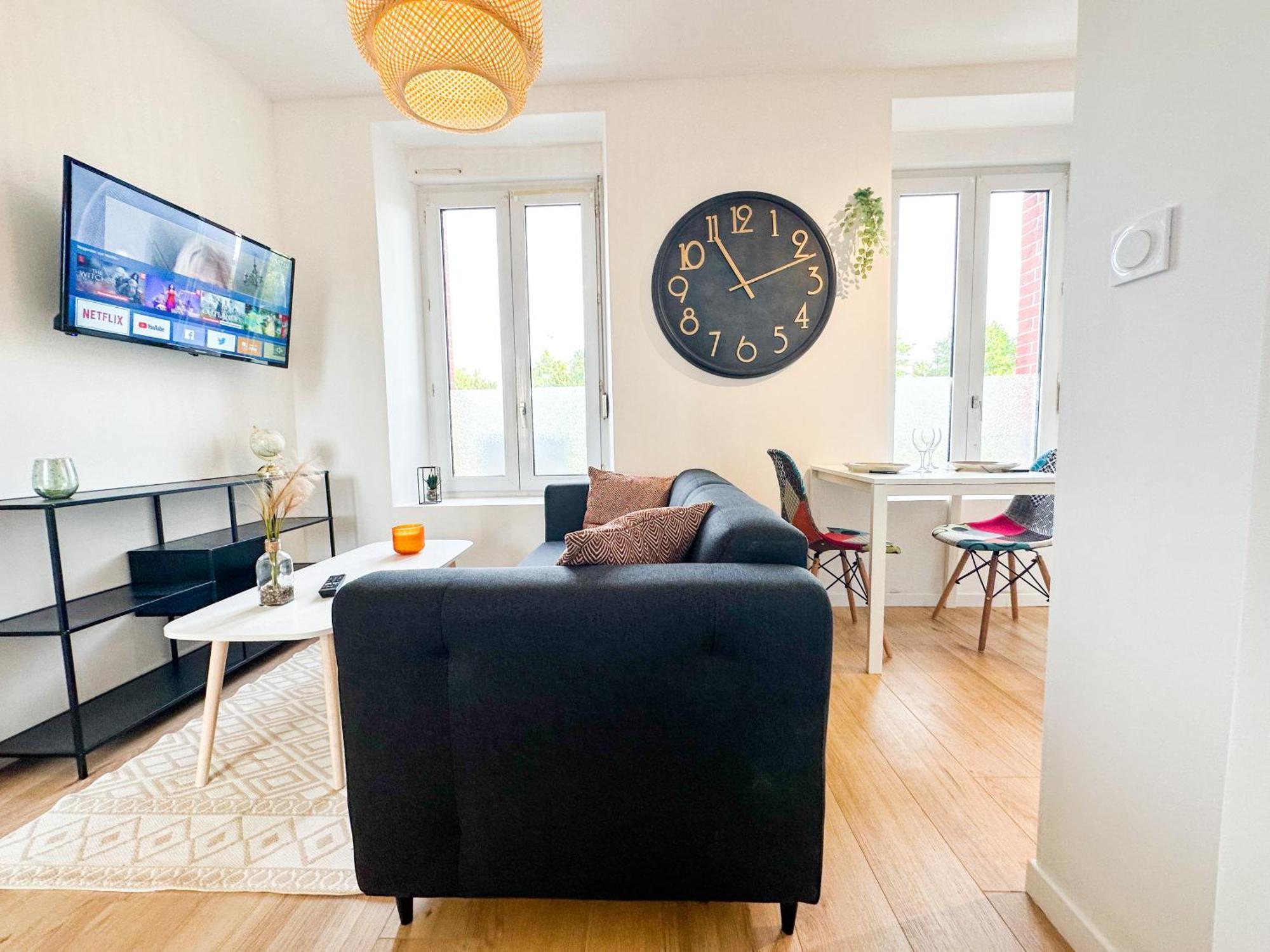 New: Agreable & Lumineux *Gare* Apartamento Guingamp Exterior foto
